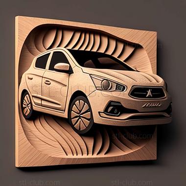 3D model Mitsubishi Mirage (STL)